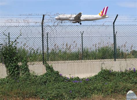 Mirador de aviones del Prat de Llobregat, potencia máxima!